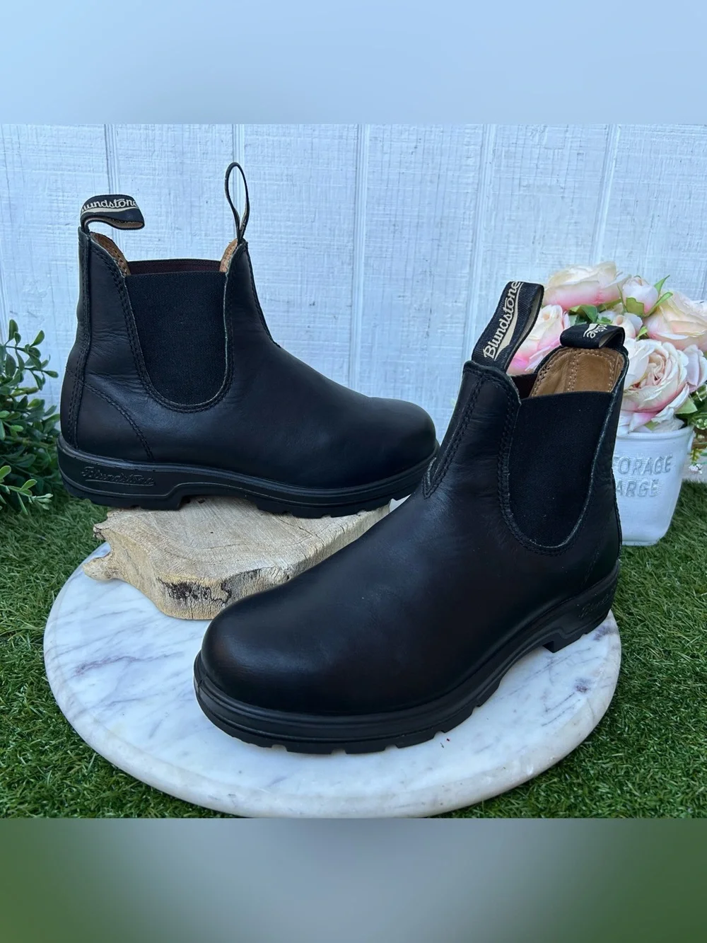 Blundstone #558 Women Classics Chelsea boots black sz UK 5.5 US 8.5 gently used